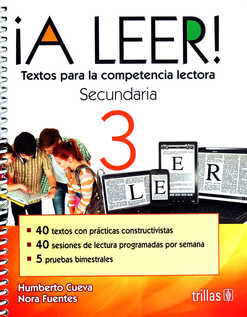 A LEER! 3, SECUNDARIA