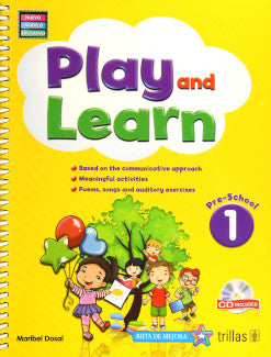 PLAY AND LEARN 1: PRESCHOOL. CD INCLUDED