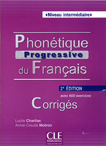 Phonetique Progr du francais 2ed Corrigés