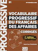 Vocabulaire progr du francais des affaires Corrigés