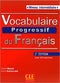 Vocabulaire Progr du Francais A2-B1 +CDA