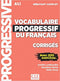 Vocabulaire progr  du francais corrigés 2018