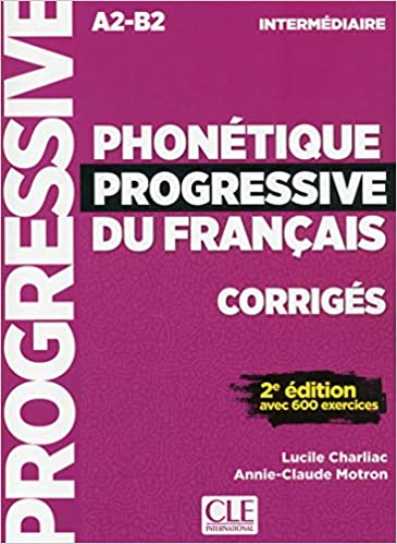 Phonetique progr du francais Corrigés 2018