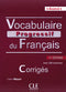 Vocabulaire Progr du Francais 2ed Corrigés