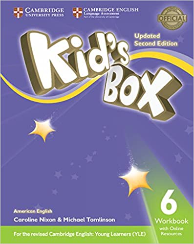 American English Kid's Box 2ed Workbook with Online Resources Exam Update 6